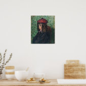 Pissarro - Portrait von Felix 1881 Poster (Küche)
