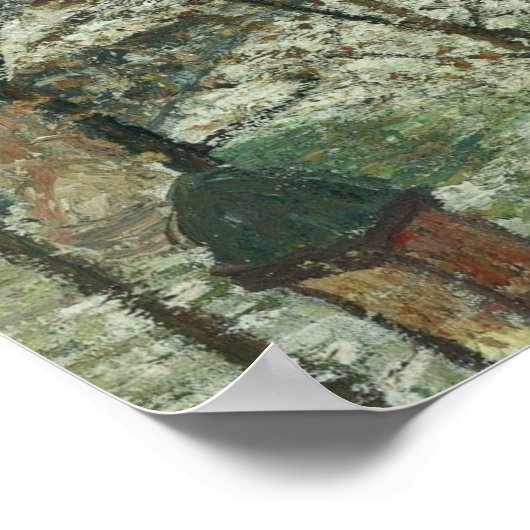 Pissarro - Quai Malaquais und The Institute 1903 Poster (Ecke)