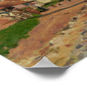 Pissarro - Route De Versailles Rocquencourt Poster (Ecke)