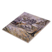 Pissarro - Schnee bei Montfoucault Fliese (Seite)