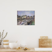 Pissarro - SchneePont Neuf Effekt 1902 Poster (Küche)