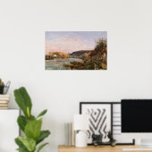 Pissarro - Seine in Bougival Poster (Heimbüro)