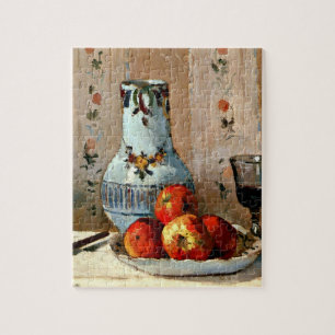 Pissarro - Stillleben mit Äpfeln und Pitcher Puzzle