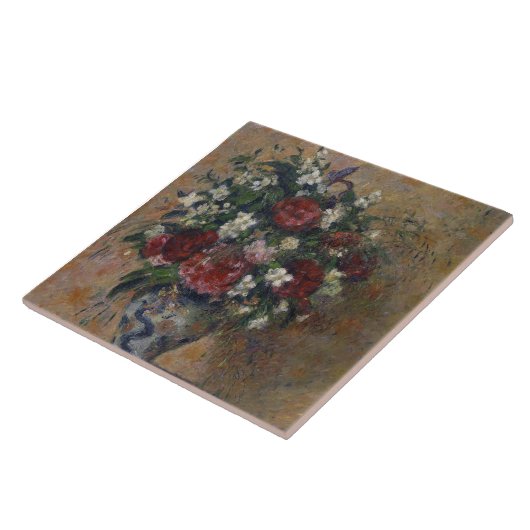 Pissarro Stillleben mit Pfannenbäumen und Orange Fliese (Seite)