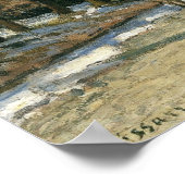 Pissarro - Straße nach Versailles Louveciennes Win Poster (Ecke)