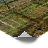 Pissarro - Zaun 1872 Poster (Ecke)