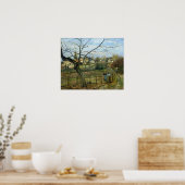 Pissarro - Zaun 1872 Poster (Küche)