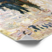 Pissarros Der Boulevard Montmartre Poster (Ecke)