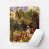 Pissarros "Der Garten bei Pontoise" - Mousepad (Mit Mouse)