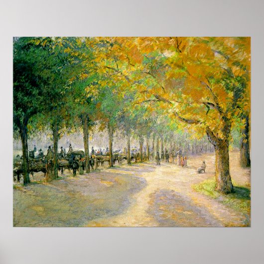 Pissarros "Hyde Park" - Poster (Vorne)