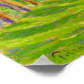 Pissarros "Landschaft am St. Charles" - Poster (Ecke)