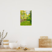 Pissarros "Landschaft am St. Charles" - Poster (Küche)