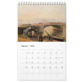 Pissarros Rouen-Kunst-Kalender (11" x 7") Kalender (Feb 2026)