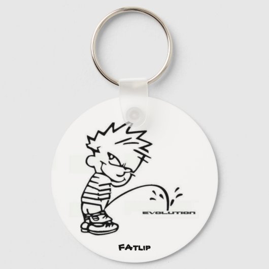 Pisse Lip Schlüsselanhänger (Vorderseite)