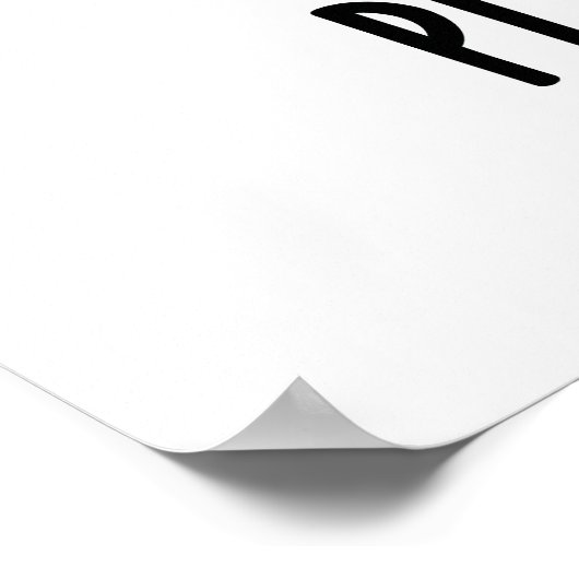 Pissed-achio Funny Pistachio Pun Poster (Ecke)