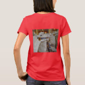 Pissed-Weg altes Englisch der ekligen Frau T-Shirt (Rückseite)