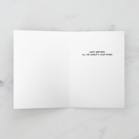 Pissen oder nicht pissen Geburtstag Karte (Innenseite)