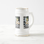 Pisses Me Off Beer Stein - ein Bild Bierglas (VorderseiteRechts)