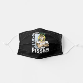 Pisses Me Off Cloth Face Mask (Chris Caffery) Mund-Nasen-Maske Aus Stoff