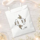 Pisst das personalisierte Gastgeschenk der Zwillin Geschenktütchen (Ausgeschnitten)