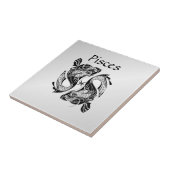 Pisst das Symbol und Zeichen der Fische Fliese (Seite)