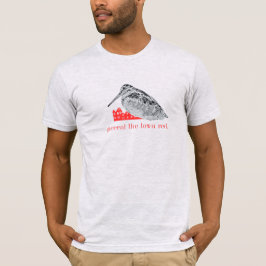 Pisst die Stadt rot. T-Shirt