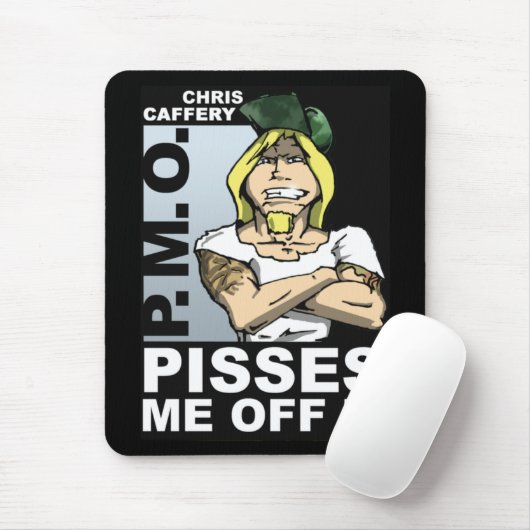 Pisst mir von der Maus Pad Mousepad (Mit Mouse)