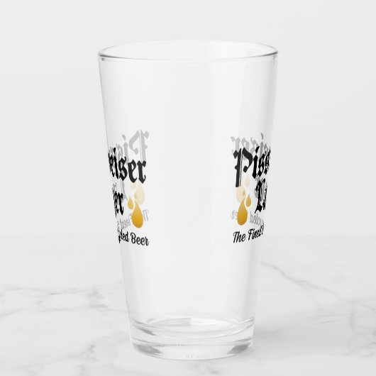 PISSWEISER GLAS (Rechts)