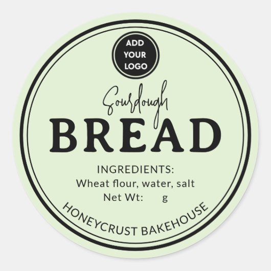 Pistachio Green Bakery Sourdough Bread Sticker (Vorderseite)