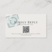 Pistachio Green Geschenkboxen QR Code UAWG Begleitkarte (Vorderseite)