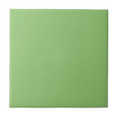Pistachio Green Solid Color | Classic | elegant Fliese (Vorderseite)