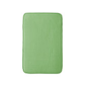 Pistachio Nut Green Solid Color Badematte (Vorderseite Vertikal)