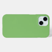 Pistachio Nut Green Solid Color Case-Mate iPhone Hülle (Rückseite (Horizontal))
