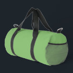Pistachio Nut Green Solid Color Duffle Bag<br><div class="desc">Der Duffel Storage Bag Druckschnitt Stil und das lässige Fun Mode Accessoire mit Pistachio Nut Green Solid Color Grafik Design Illustration gedruckt und die Produktkollektion von TheFabricSeal Print on Demand Shop unter Zazzle.com #ZazzleMade https://www.zazzle.com/store/thefabricseal TheFabricSeal ©️ Original. Die Farbe Pistachio ist ein weiches, gedämpftes Grün, das an die cremige, nussreiche...</div>