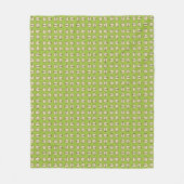 Pistachio Nut Seamless Pattern Fleecedecke (Vorderseite)