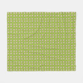 Pistachio Nut Seamless Pattern Fleecedecke (Vorderseite (Horizontal))