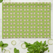 Pistachio Nut Seamless Pattern Geschirrtuch (Gefaltet)