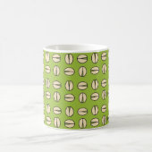 Pistachio Nut Seamless Pattern Kaffeetasse (Mittel)