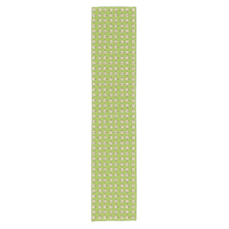 Pistachio Nut Seamless Pattern Kurzer Tischläufer