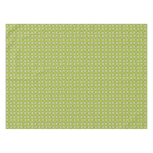 Pistachio Nut Seamless Pattern Tischdecke (Vorderseite (Horizontal))