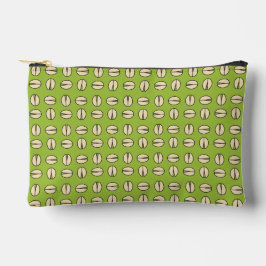 Pistachio Nut Seamless Pattern Zubehörtasche