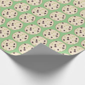 Pistachio Shortbreit Biscuit Backwaren Geschenkpapier (Ecke)