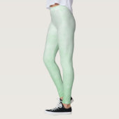 Pistachio White rustico ombre Leggings (Links)