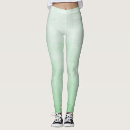 Pistachio White rustico ombre Leggings