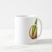 PistaMug – Ein Schluck mit einer Pistazien-Note Kaffeetasse (VorderseiteRechts)