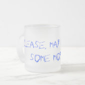 Pistazie zum zu gehen! mattglastasse (Vorderseite Links)