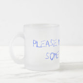 Pistazie zum zu gehen! mattglastasse (Links)