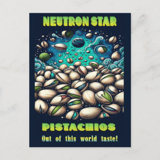 Pistazien aus dieser Welt Postkarte
