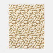 Pistazien Fleecedecke (Vorderseite)