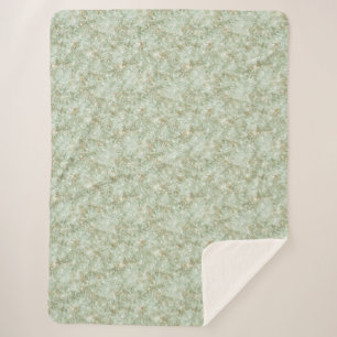 Pistazien-Grün Glitzerndes Unechtes Glitter Geburt Sherpadecke